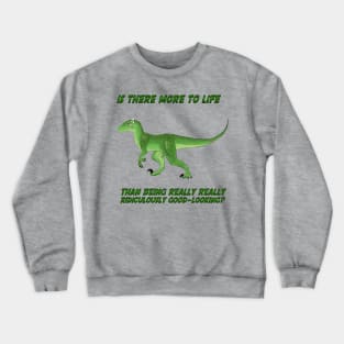 Dinosaurs | Sexy Raptor Crewneck Sweatshirt